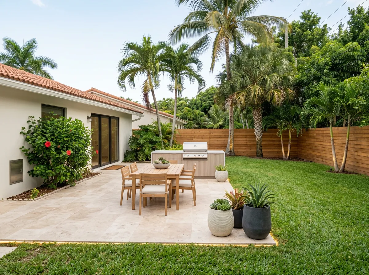 Backyard Transformation after