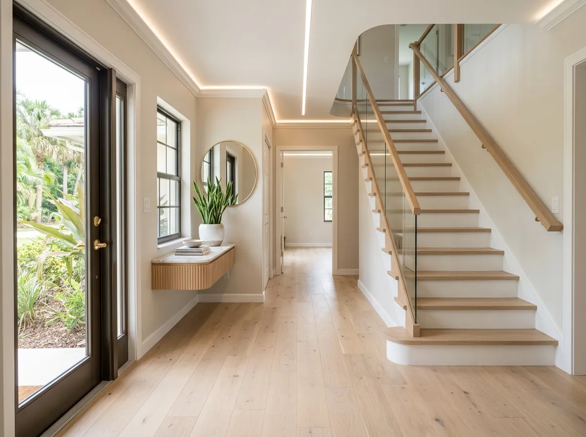 Entryway Upgrade after