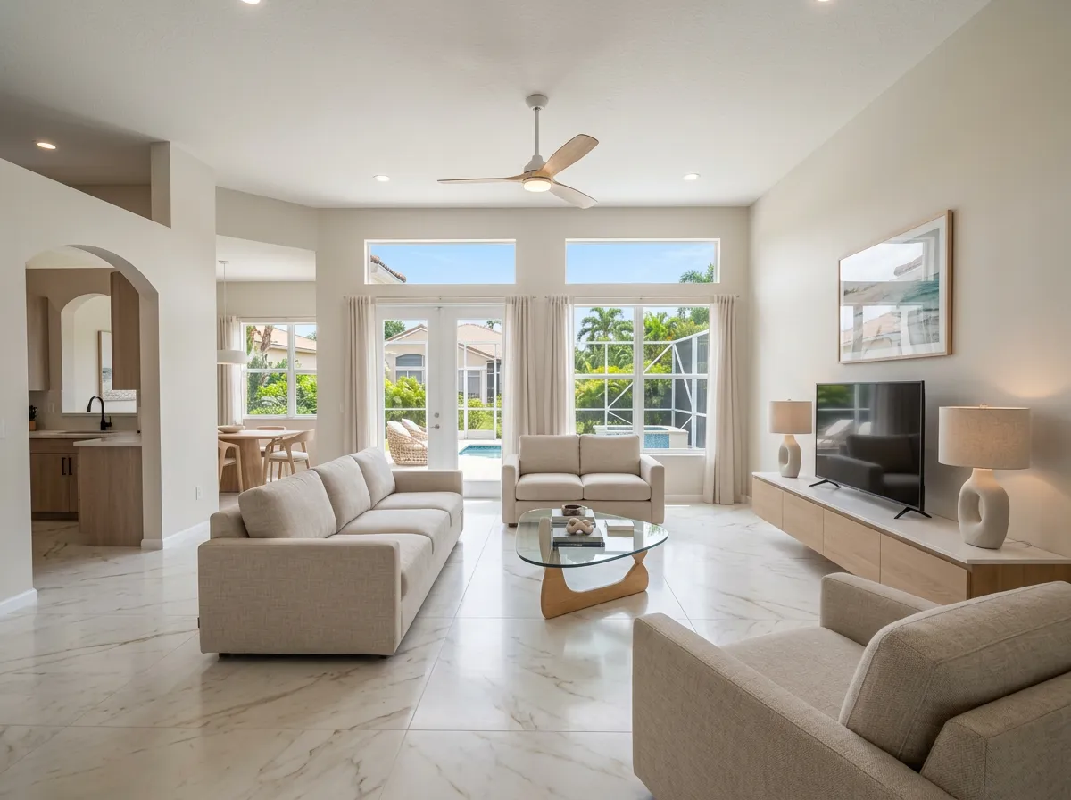 Living Room Makeover after