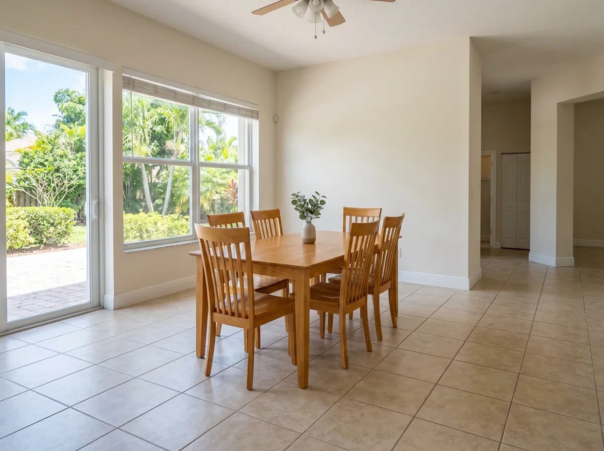 Dining Room Transformation before