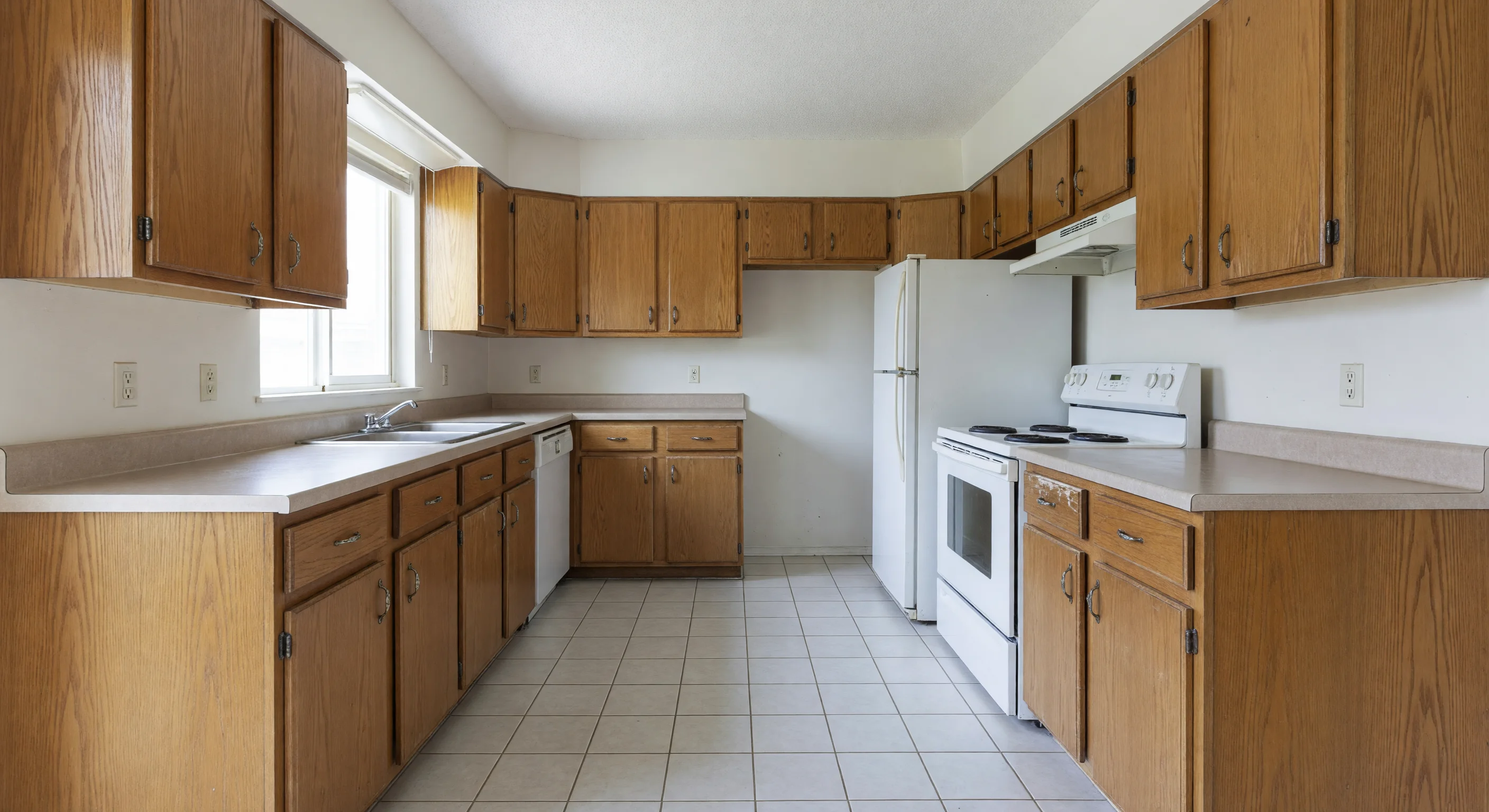 Calacatta & Oak Kitchen Reveal before