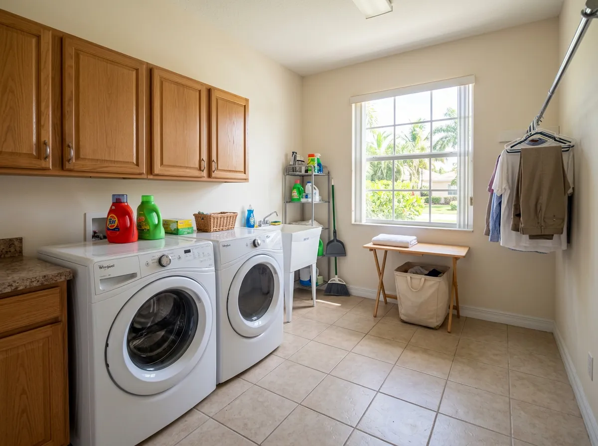 Laundry Room Makeover before